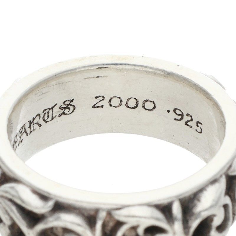 Chrome Hearts Etrnity Vine Band Eternity Silver Ring — view 3