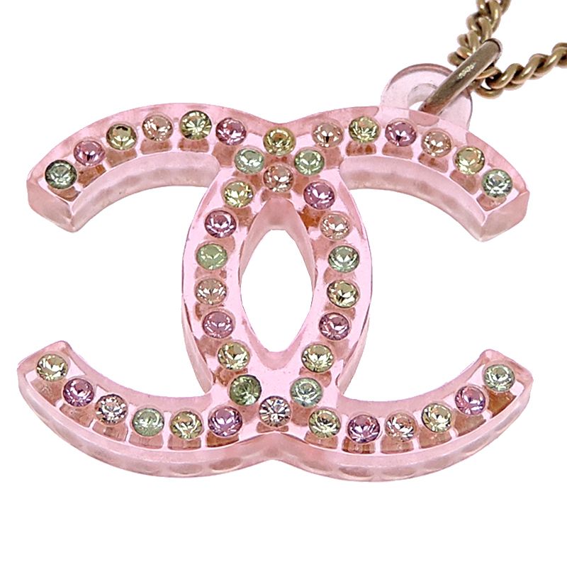 Chanel Necklace Blue — view 2