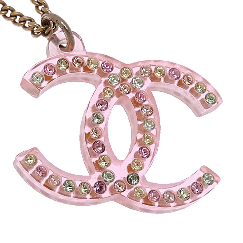Chanel Necklace Blue — view 3