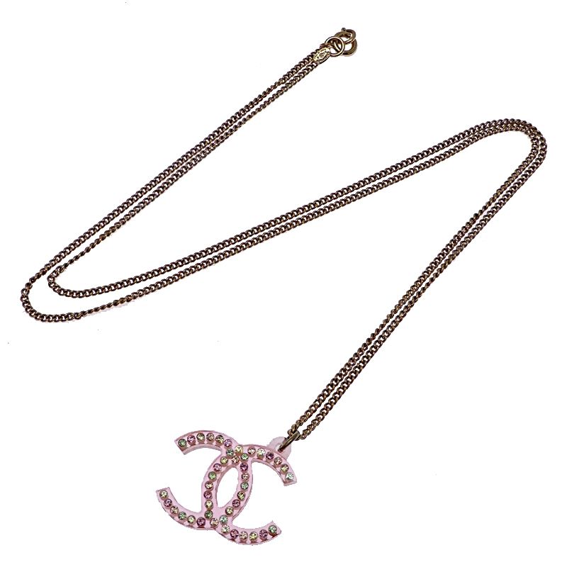 Chanel Necklace Blue — view 6