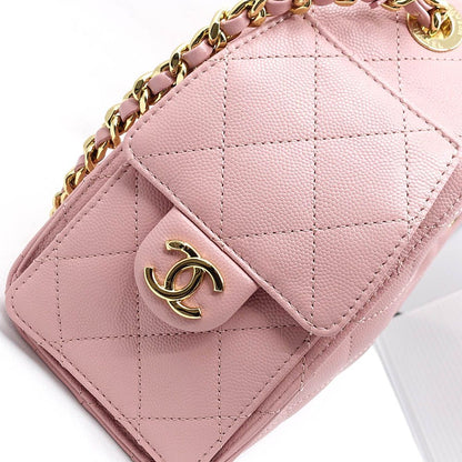 Chanel Bag 25 Mini Pre Collection Grained Calfskin Random PK GD — view 4