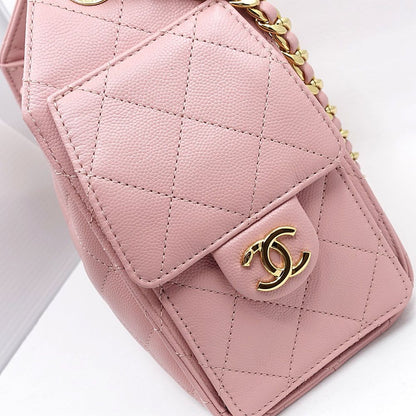 Chanel Bag 25 Mini Pre Collection Grained Calfskin Random PK GD — view 5
