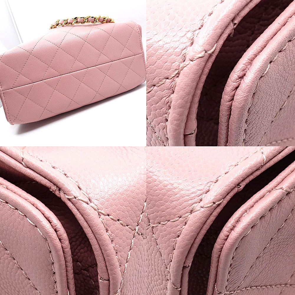 Chanel Bag 25 Mini Pre Collection Grained Calfskin Random PK GD — view 6