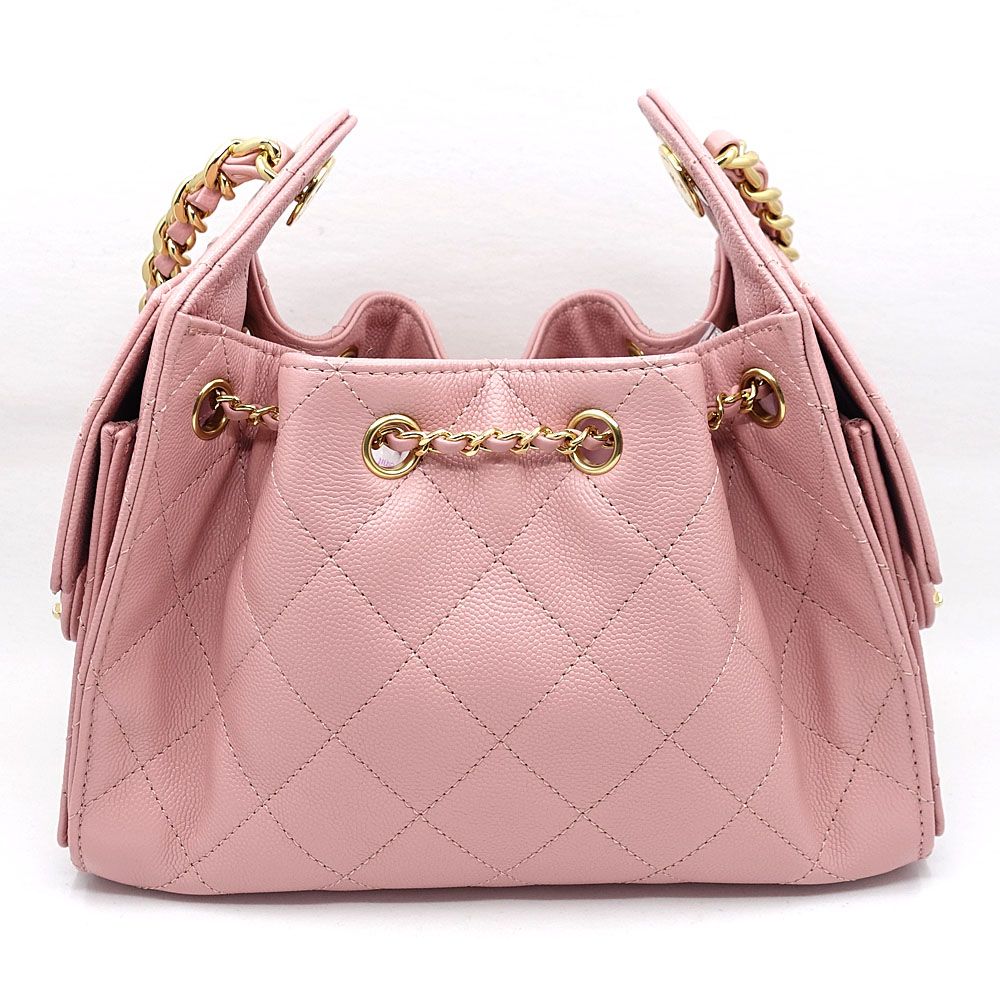 Chanel Bag 25 Mini Pre Collection Grained Calfskin Random PK GD — view 3