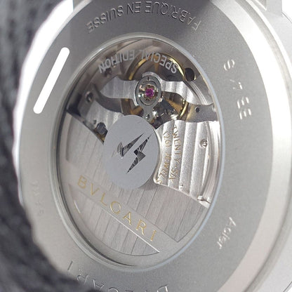 Bvlgari Watch Fragment 250 Pieces Black Support Fabric SS Automatic — view 6