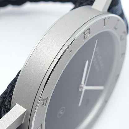 Bvlgari Watch Fragment 250 Pieces Black Support Fabric SS Automatic — view 5