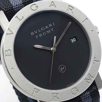 Bvlgari Watch Fragment 250 Pieces Black Support Fabric SS Automatic — view 2
