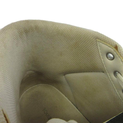 Louis Vuitton Charlie Line Sneakers Leather High Cut Monogram LV Logo — view 8