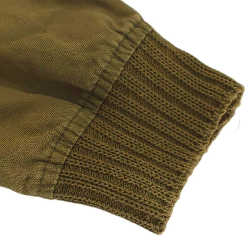 Miu Miu Jacket Long Sleeve Cotton 38 Khaki GG — view 6