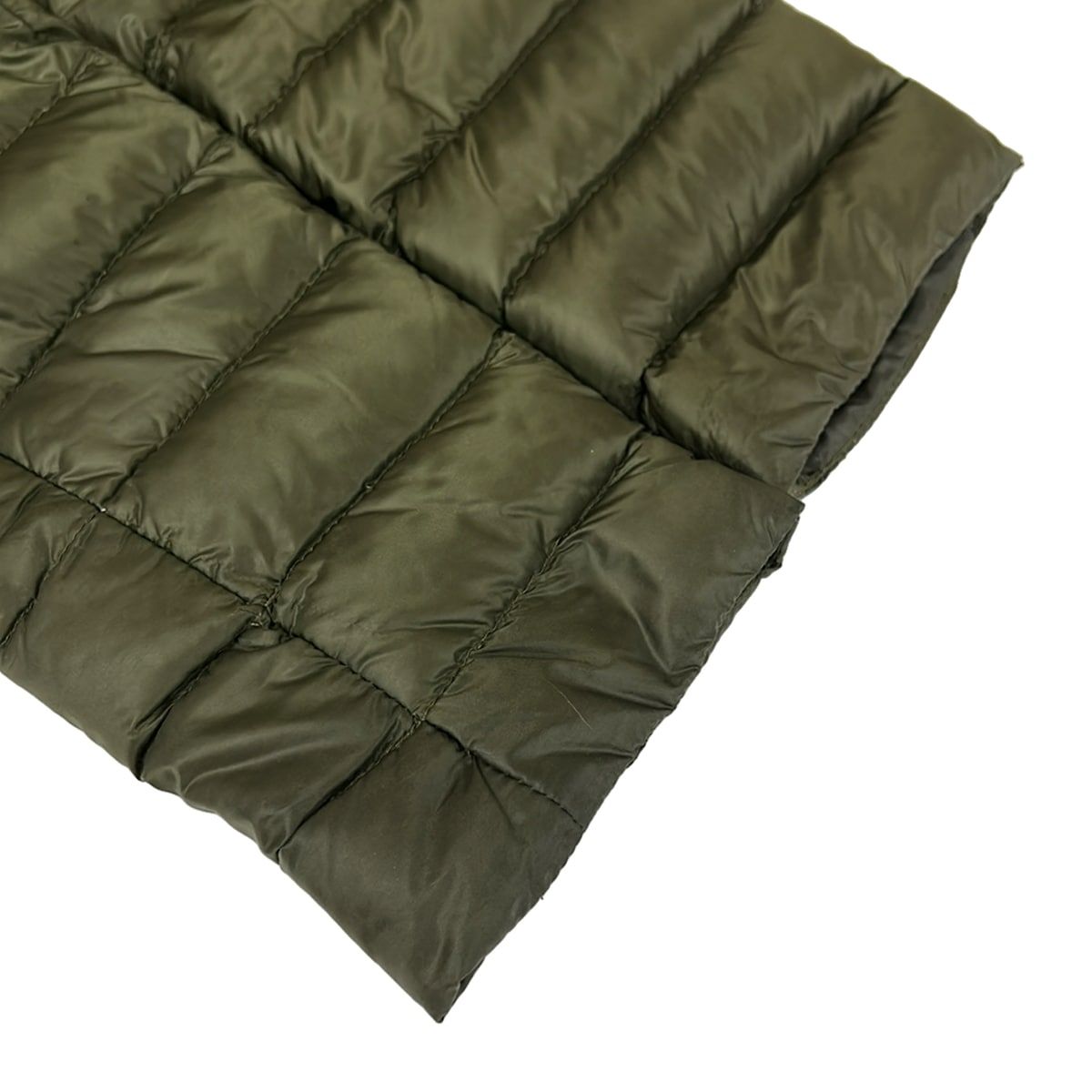 Moncler Down Coat 1 Aure Khaki Long Sleeve Zip Up Winter — view 8