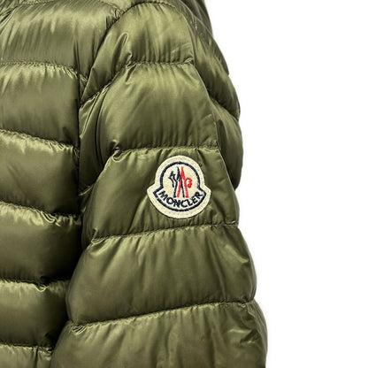 Moncler Down Coat 1 Aure Khaki Long Sleeve Zip Up Winter — view 7