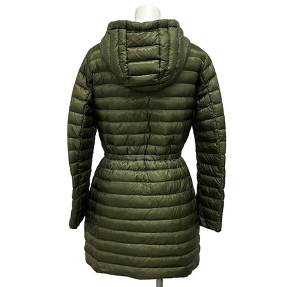 Moncler Down Coat 1 Aure Khaki Long Sleeve Zip Up Winter — view 2
