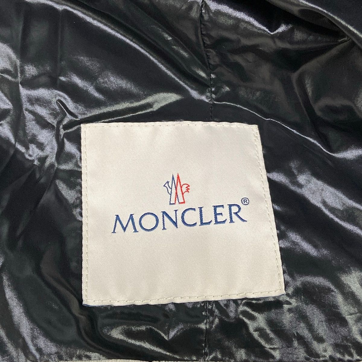 Moncler Down Coat 0 XS Albizia Black Long Sleeve Fur Removable Winter — view 3
