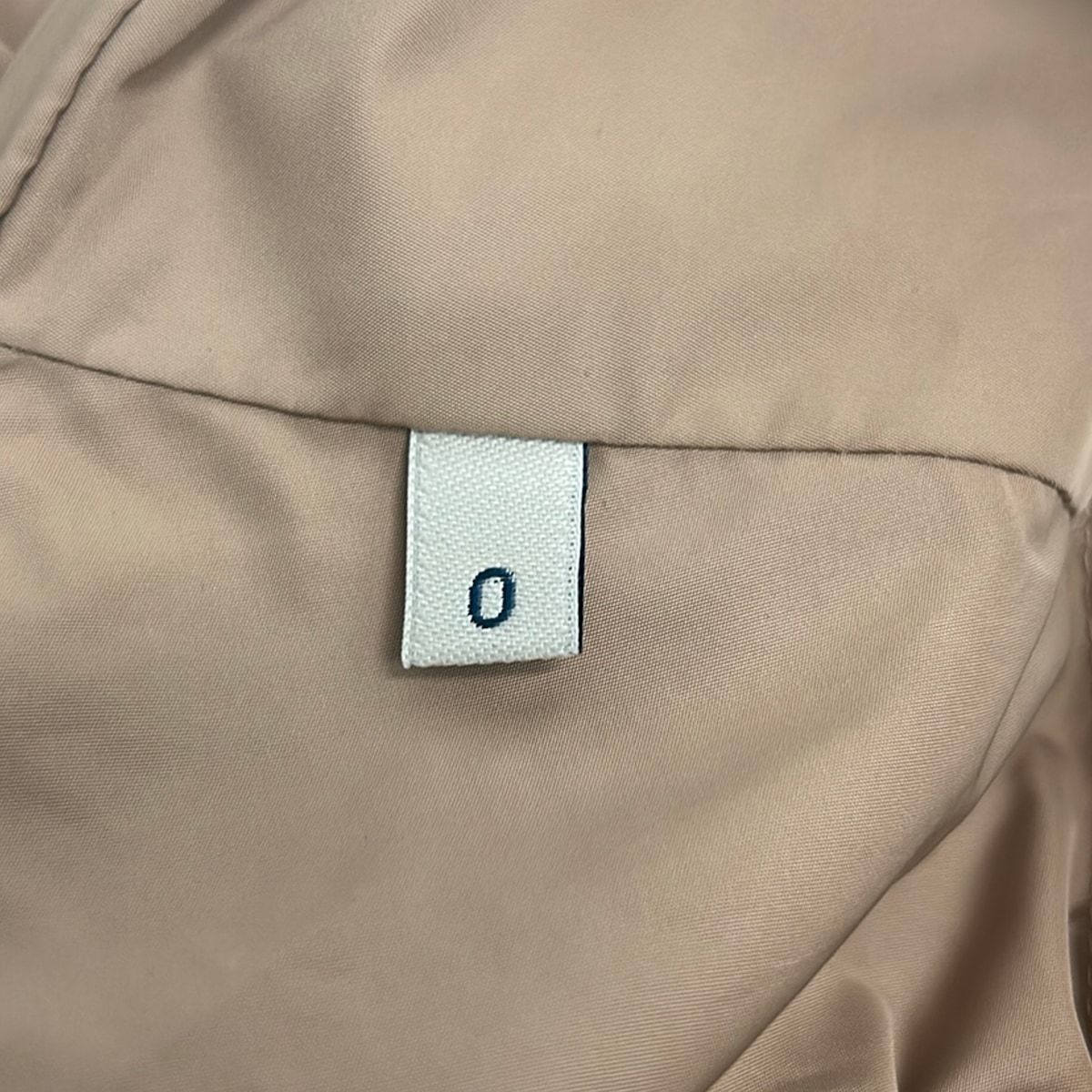 Moncler Coat 0 XS Chevaine Light Brown Long Sleeve Zip Up Hood Detachable — view 6