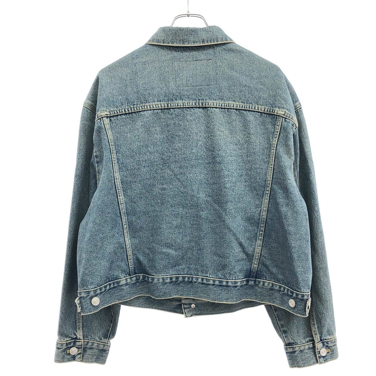 Balenciaga Swing Denim Jacket Indigo Blue 36 — view 2