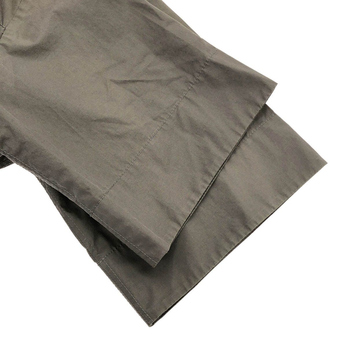 Celine by Phoebe Philo Cotton Belted Wrap Dress 2 Gray 36 — view 5