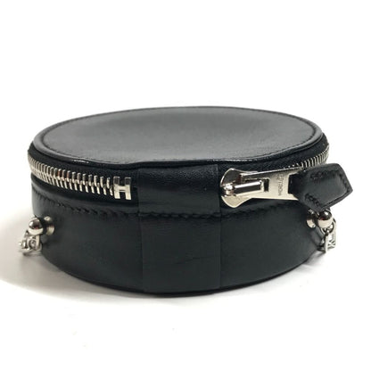 Hermes Shoulder Bag Villandry Micro Swift Black — view 6