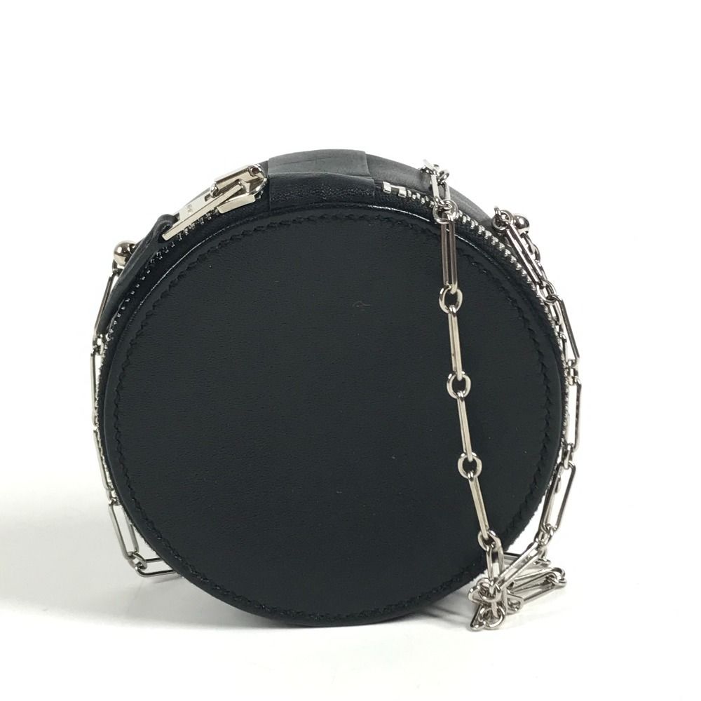 Hermes Shoulder Bag Villandry Micro Swift Black