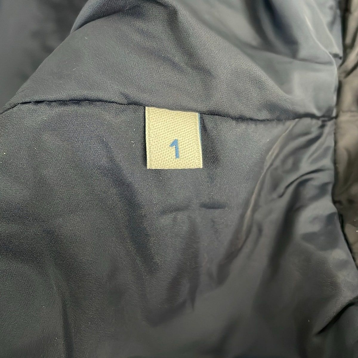 Moncler Jacket 1 S Etain Navy Long Sleeve Lace Zip Up Spring Autumn — view 5