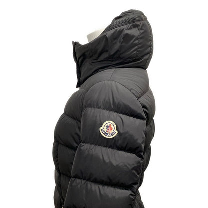 Moncler Down Coat 0 XS Flammette Black Long Sleeve Hood Winter Cotton — view 7