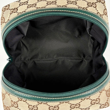 Gucci Handbag GG Pattern Canvas Beige Green — view 6