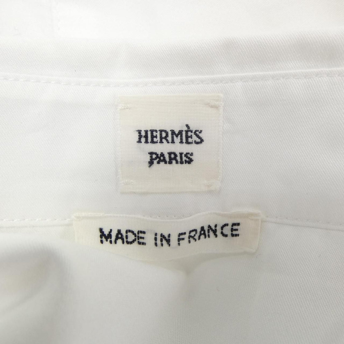 Hermes Carre Shirt White — view 4