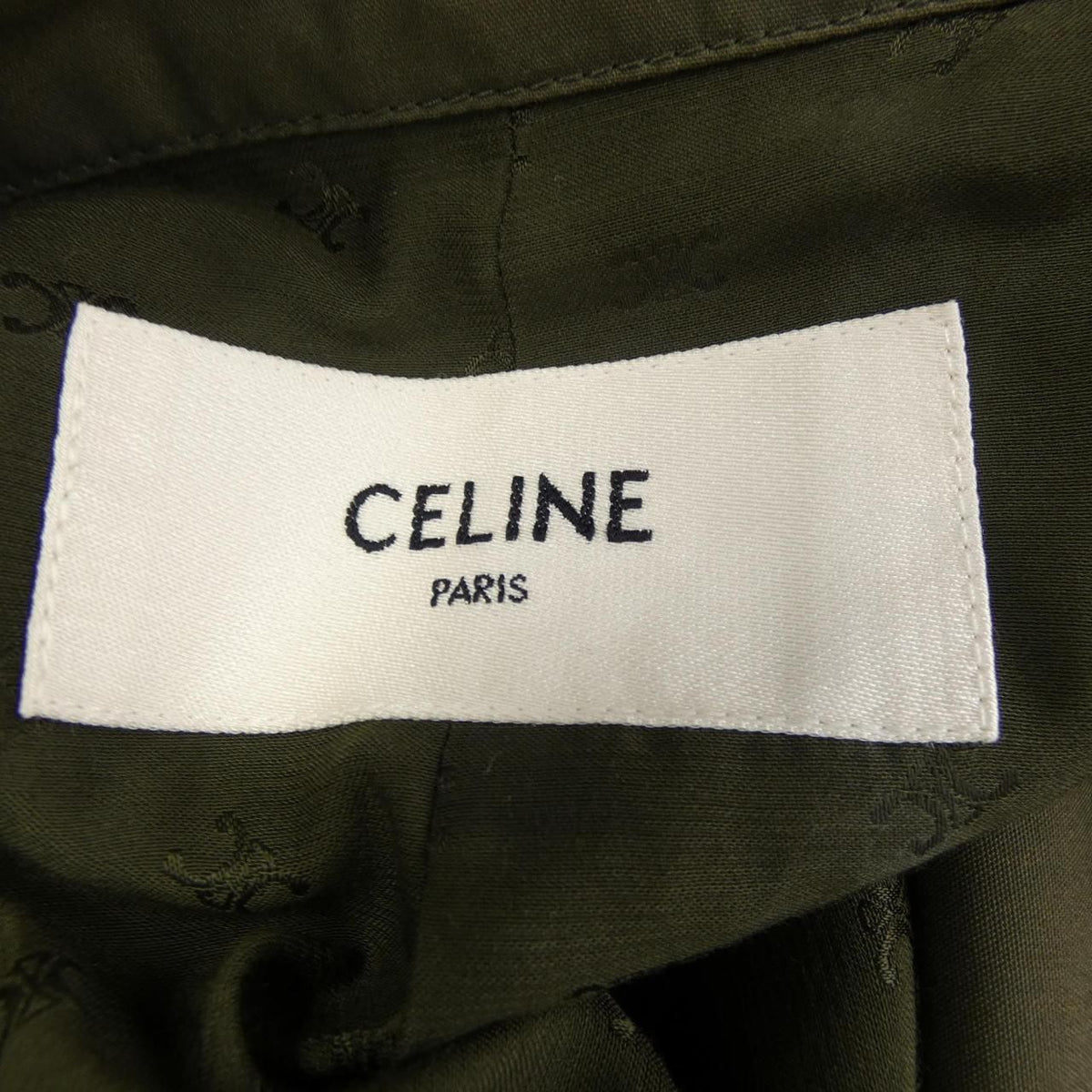 Celine Trench Coat Black — view 4