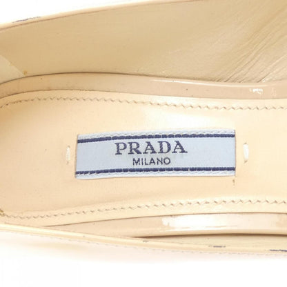 Prada Pumps Heel Beige — view 6