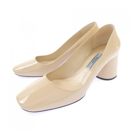 Prada Pumps Heel Beige — view 3