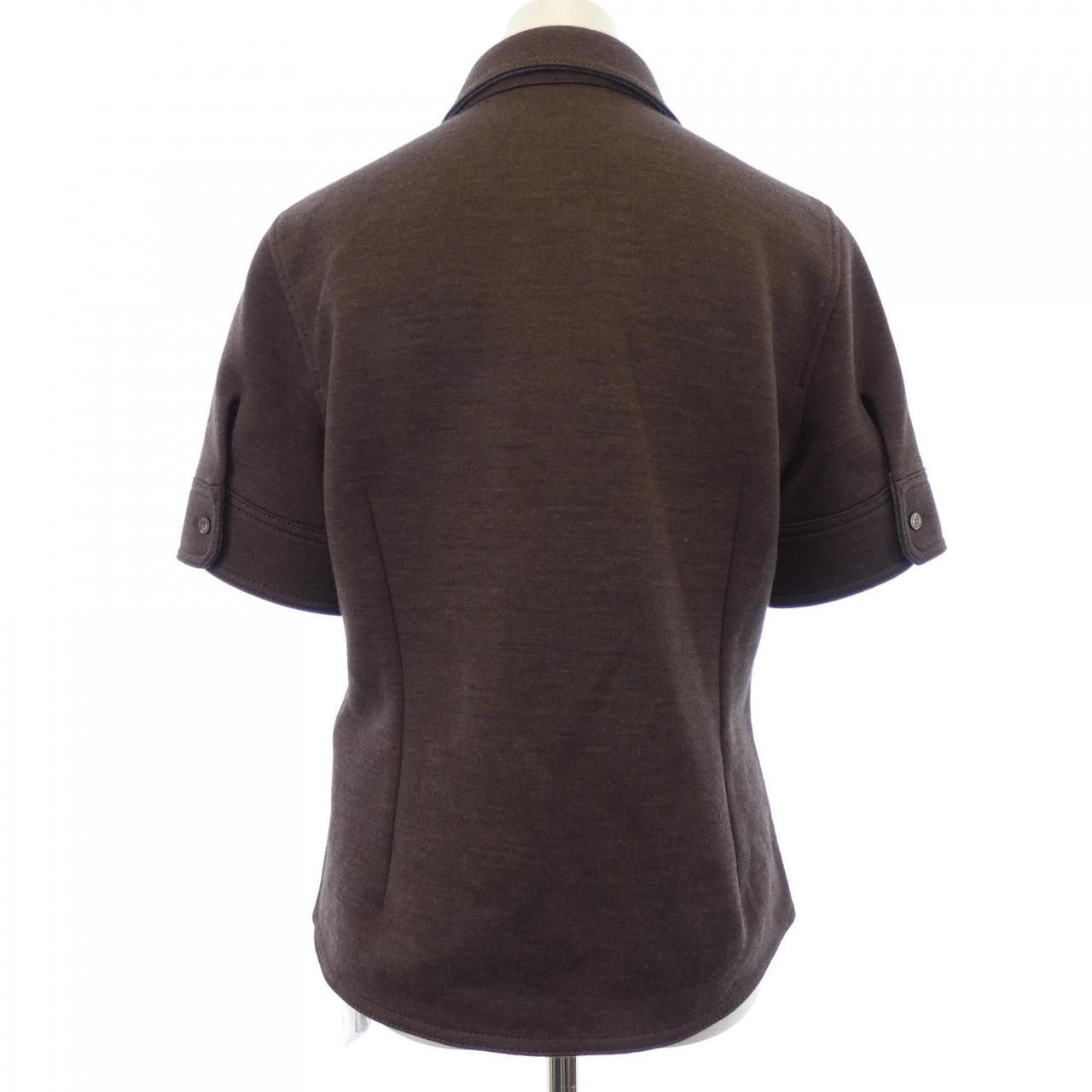 Gucci Short Sleeve Shirt Brown — view 2