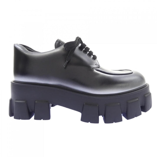 Prada Monolith Lace Up Shoes