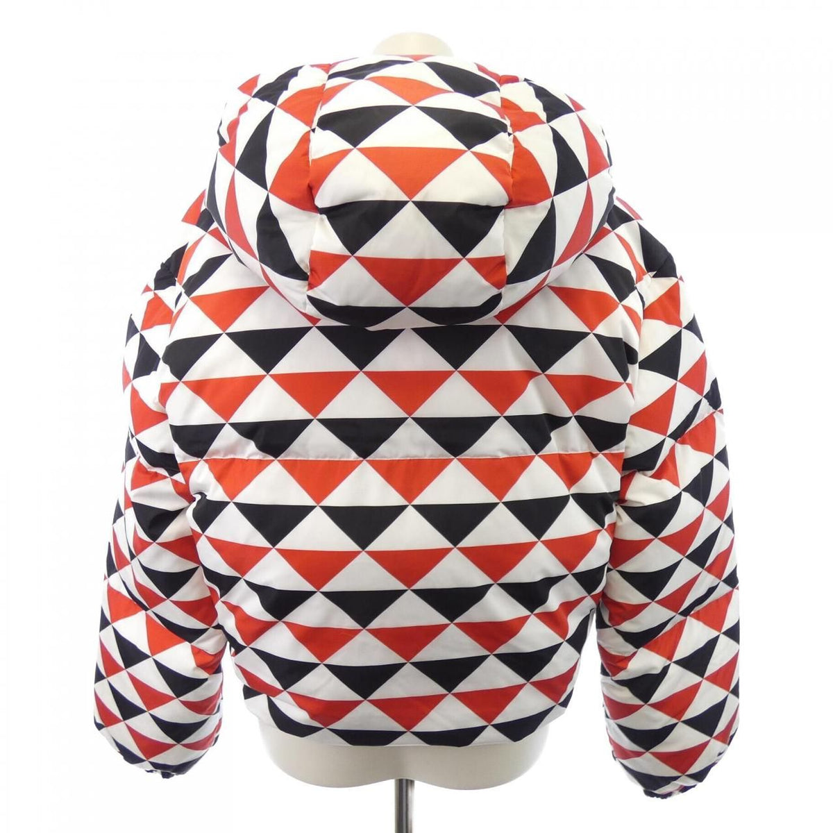 Prada Triangle Logo Down Jacket — view 2