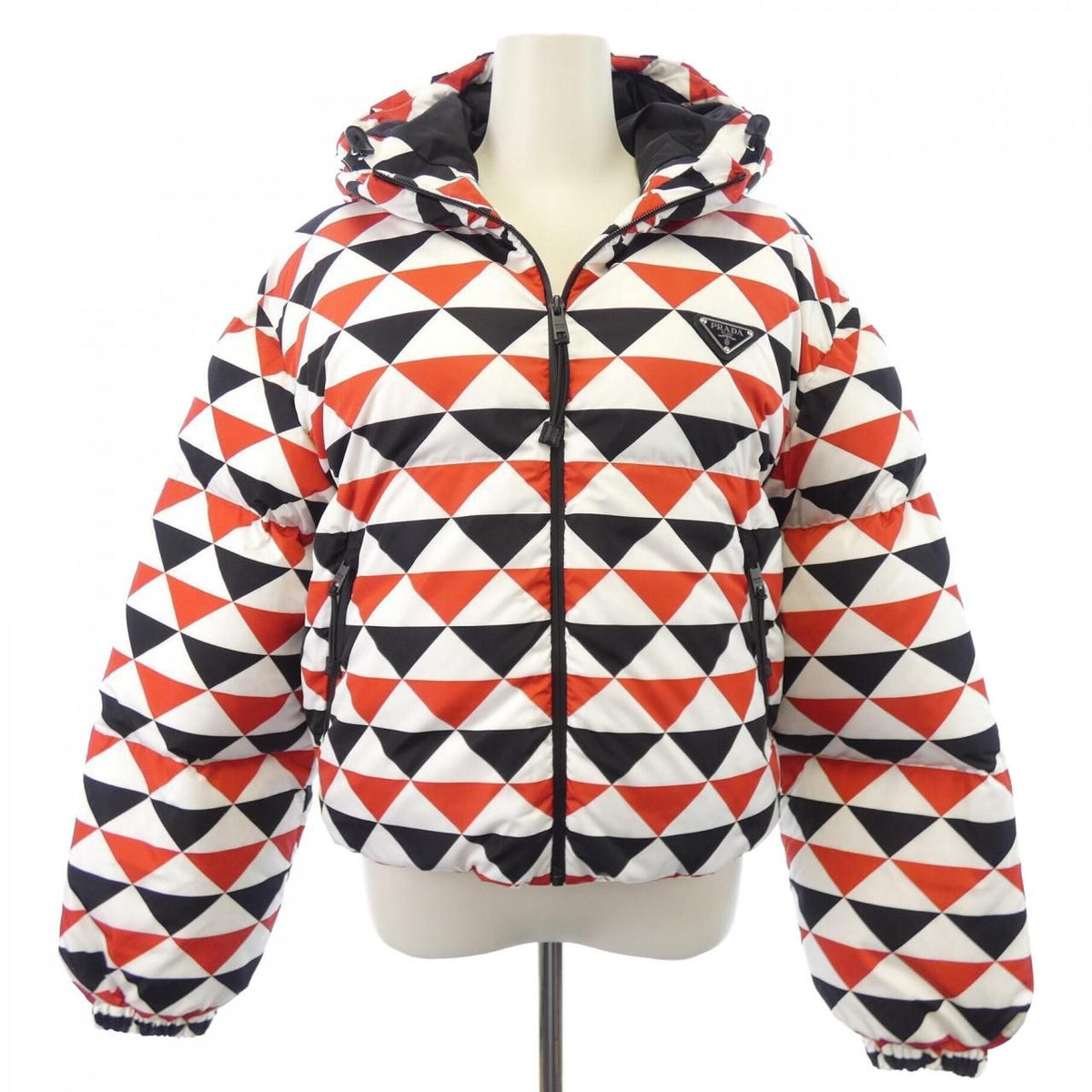 Prada Triangle Logo Down Jacket