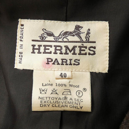 Hermes Vintage Jacket Brown — view 4