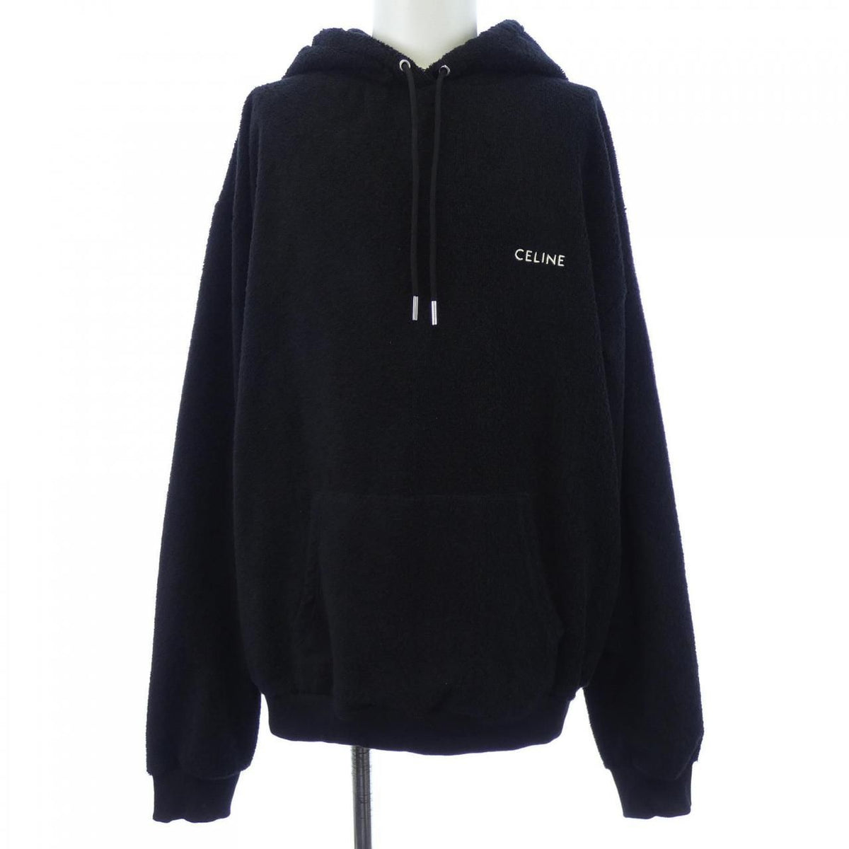 Celine Loose Hoodie Terry Cotton