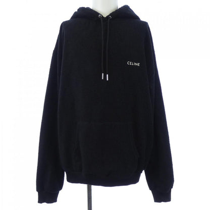 Celine Loose Hoodie Terry Cotton
