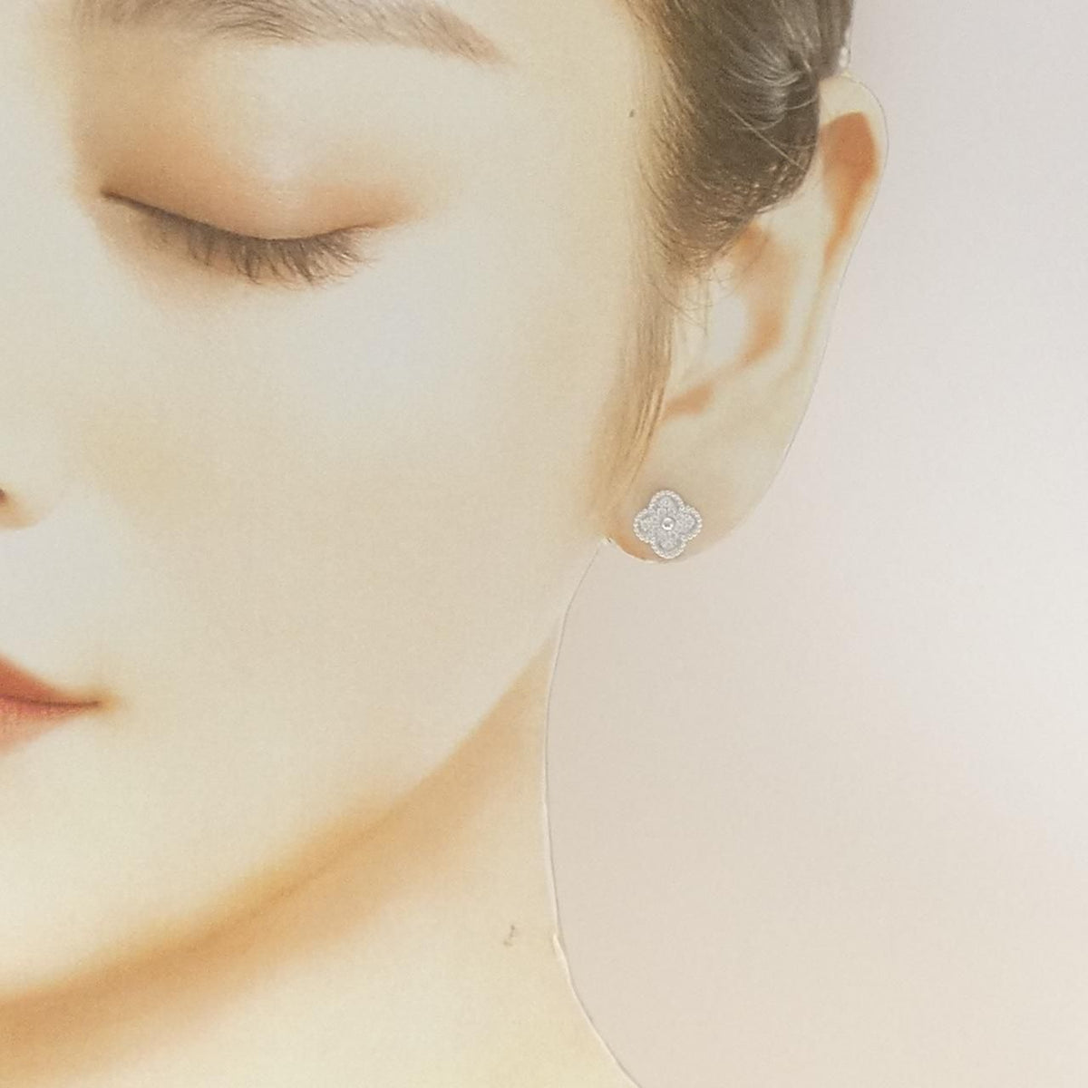 Van Cleef & Arpels Sweet Alhambra Earrings — view 4