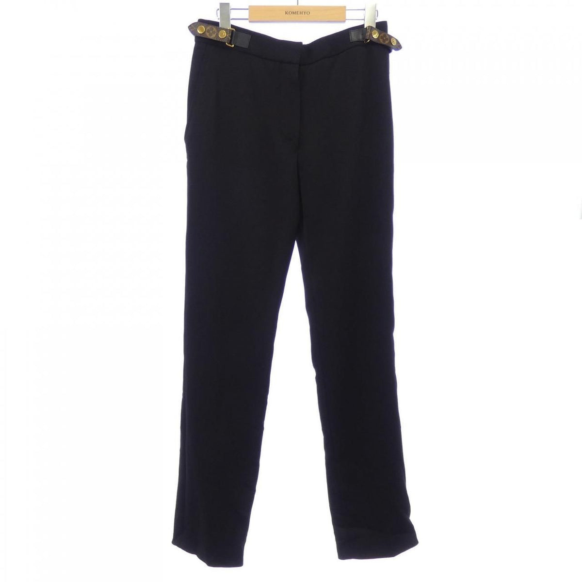 Louis Vuitton Slim Trousers in Black Xhe Pants