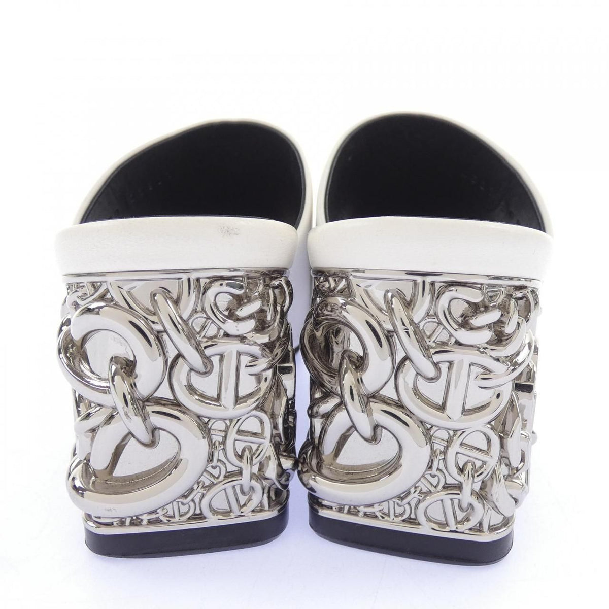 Hermes 60 Glossy 60 Chaine D'Ancre Sandals — view 5
