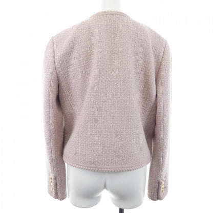 Celine Collarless Jacket Pink — view 2