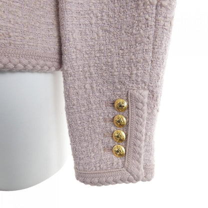 Celine Collarless Jacket Pink — view 6