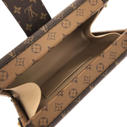 Louis Vuitton Monogram Reverse Petite Malle Shoulder Bag — view 8