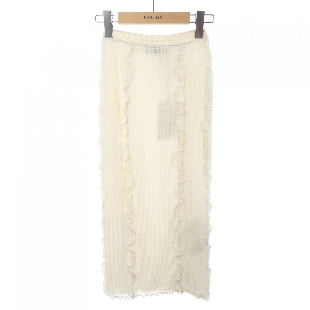 Fendi Alae Skirt White