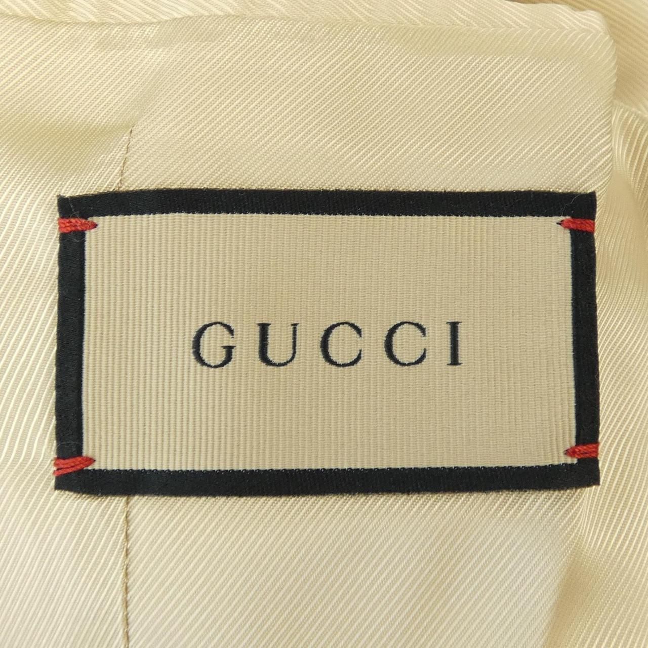 Gucci Zaglm Collarless Jacket — view 4