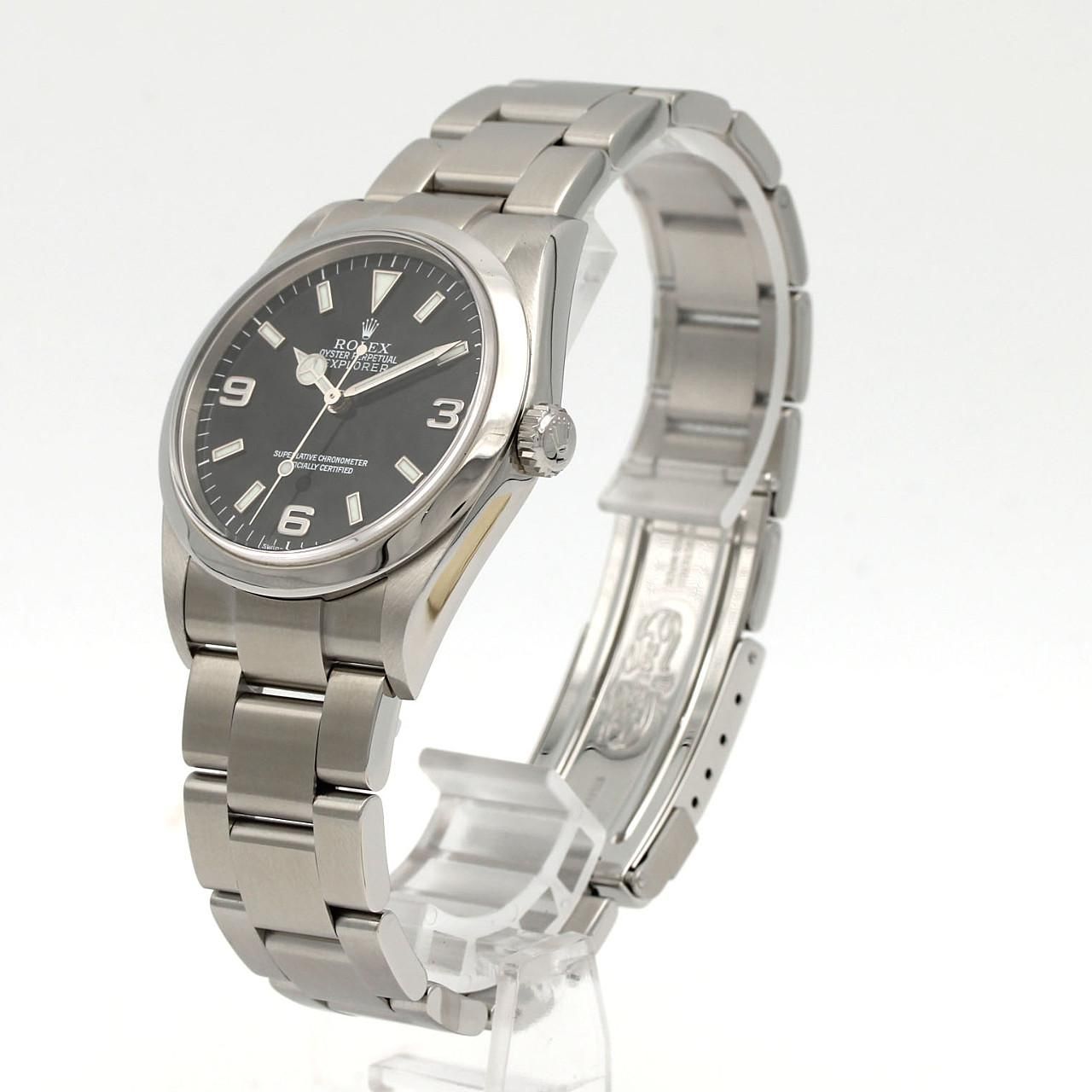 Rolex Explorer I SS Automatic P Number Watch — view 2