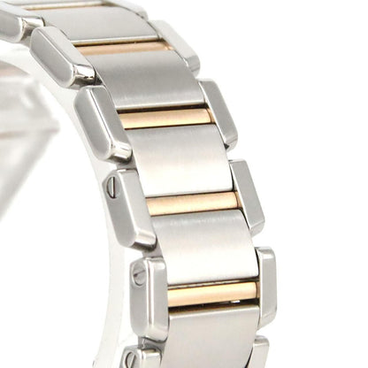 Cartier Tank Francaise SM PG Limited Stainless Steel Pink Gold Quartz Watch — view 3