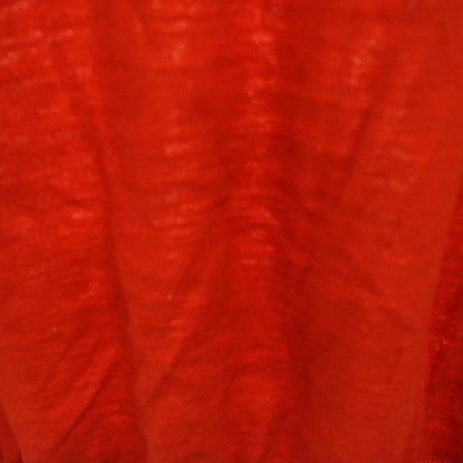 Hermes Knit Top Lightweight Turtleneck Wool la Orange HN Sweater — view 4