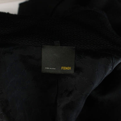 Fendi Jacket Wool Black Collared 3/4 Sleeves AP — view 5