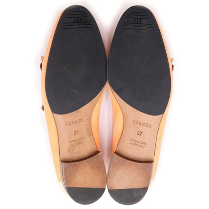Hermes Royal Royale Suedeleather Loafers Multicolor — view 5