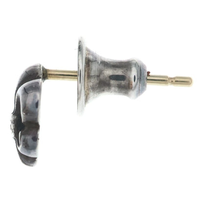 Chrome Hearts CO BS Flr BS Flare Stud Earrings Silver — view 4